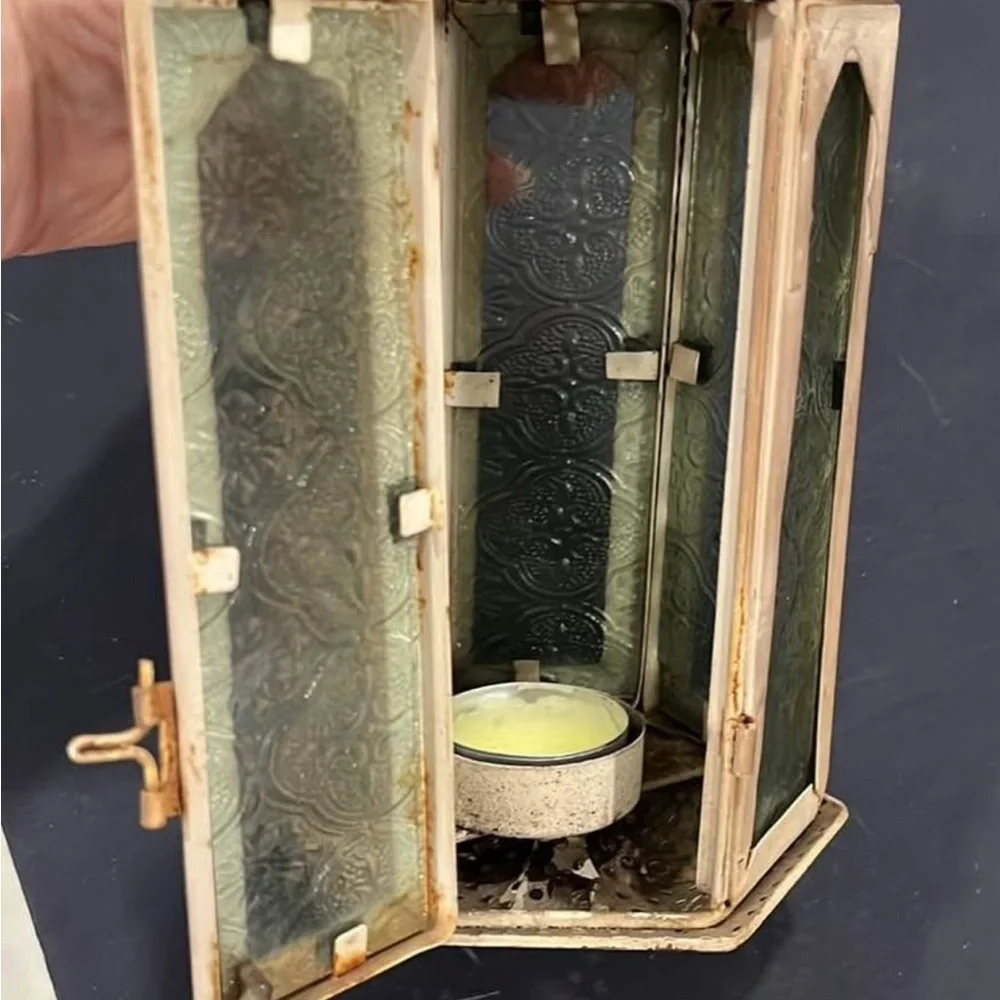 Vintage Hanging Lantern with Chain